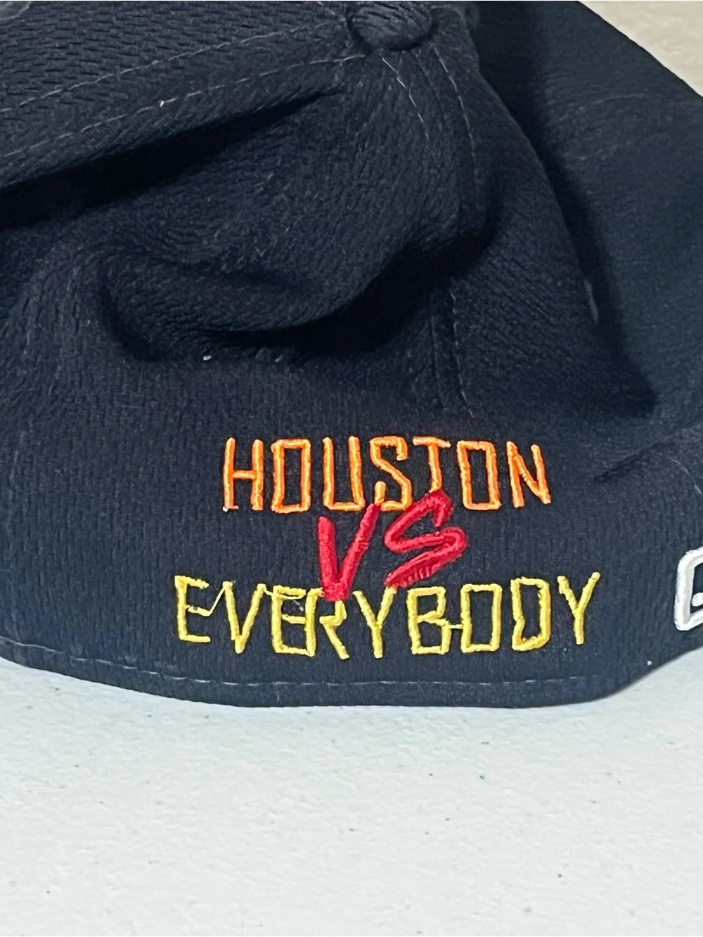 Houston Astros Houston Vs. Everybody Baseball Cap Size 8 New Era 59Fifty *NEW*